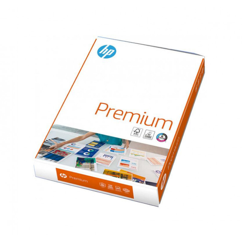 HP Premium Papel A4 80gr. 210x297mm (500 Hojas) Blanco