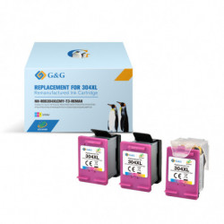G&G HP 304XL Color Pack de...