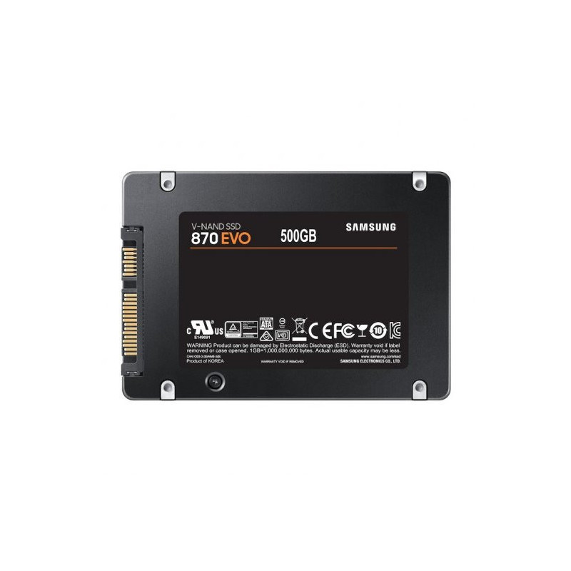 Samsung 870 EVO Disco Duro Solido SSD 500GB 2.5" SATA3