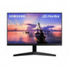 Samsung Monitor LED 24" IPS Full HD 1080p - Respuesta 5ms - 16:9 - HDMI, VGA - VESA 100x100 - Color Negro